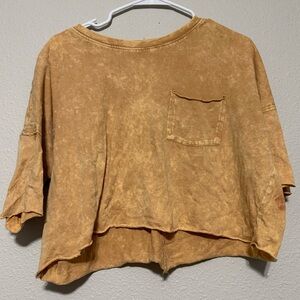 Short Sleeve Top Crop